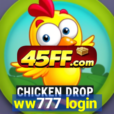 ww777 login